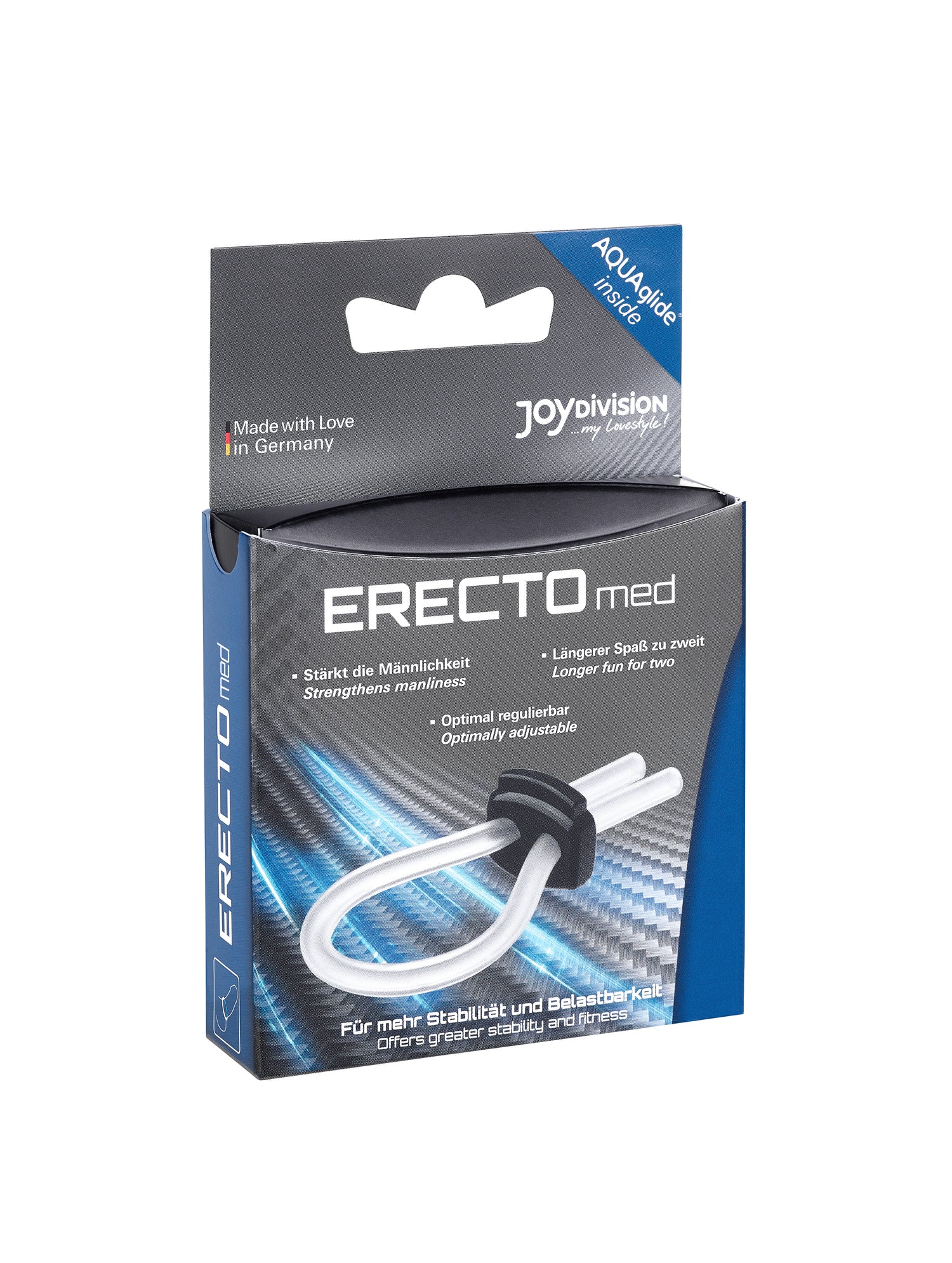 ERECTOmed Adjustable Cock Ring Clear - Just for you desires