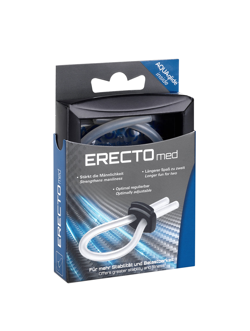 ERECTOmed Adjustable Cock Ring Clear - Just for you desires
