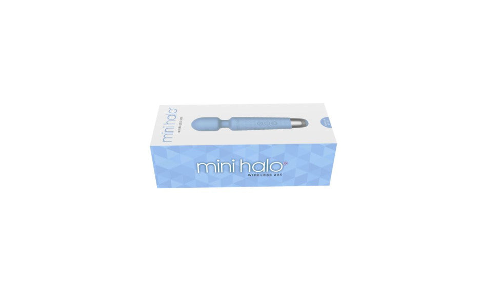 Shibari Mini Wand Halo 20X Powder Blue - Just for you desires