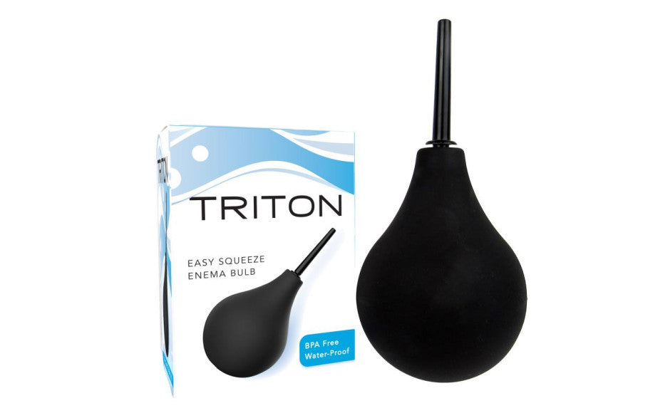 Triton Easy Squeeze Enema Bulb - Just for you desires