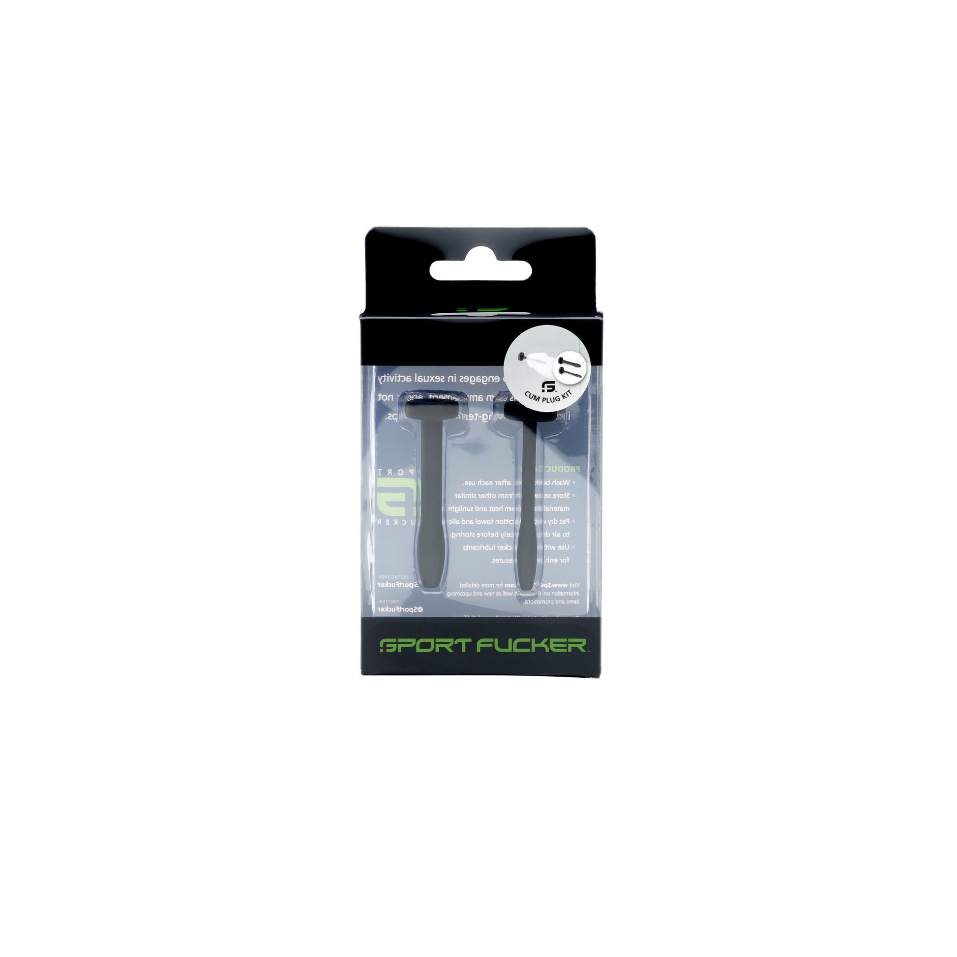 Cum Plug Kit Black - Just for you desires