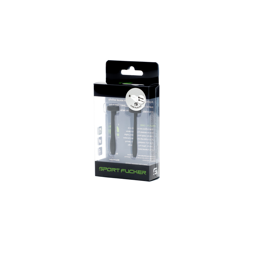 Cum Plug Kit Black - Just for you desires