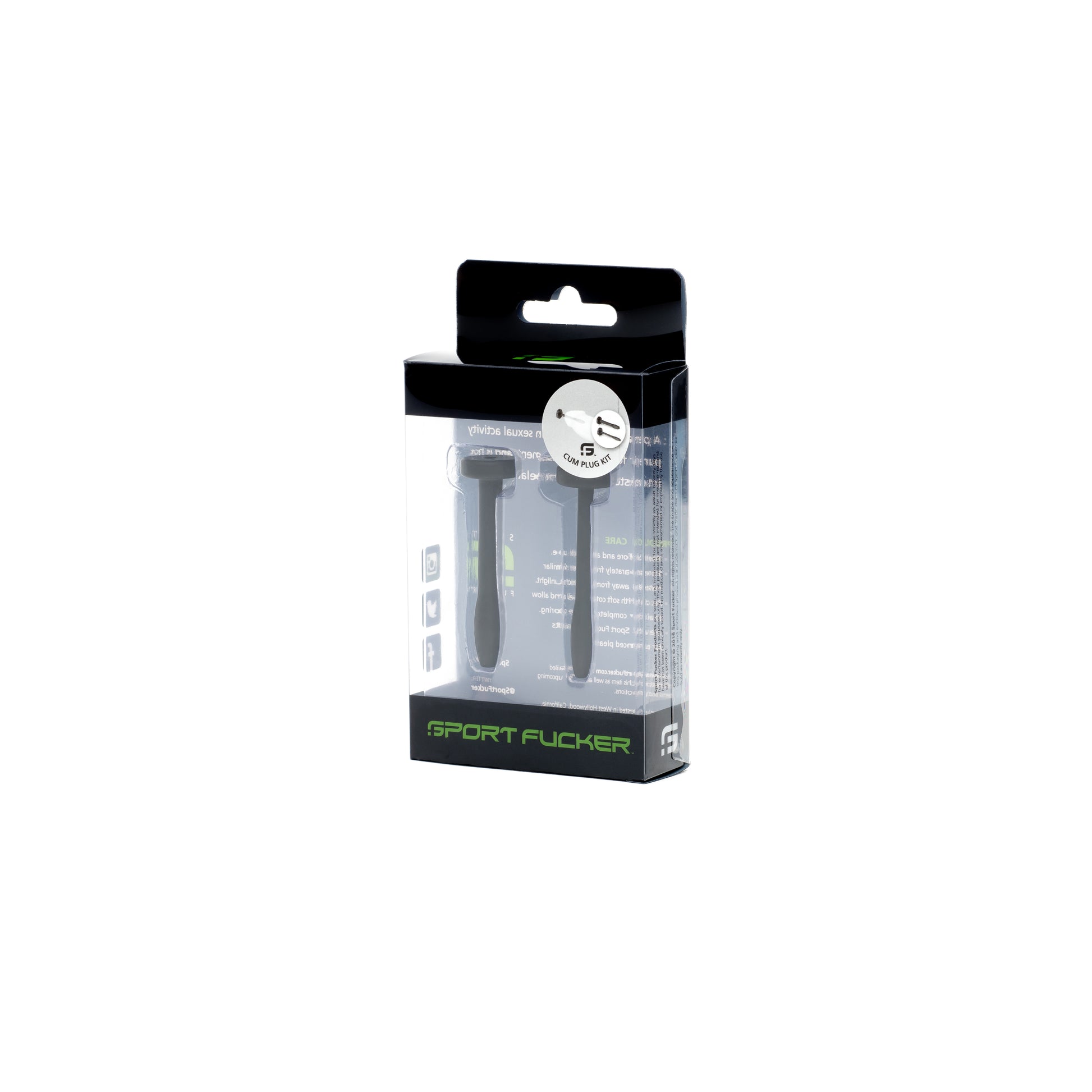 Cum Plug Kit Black - Just for you desires