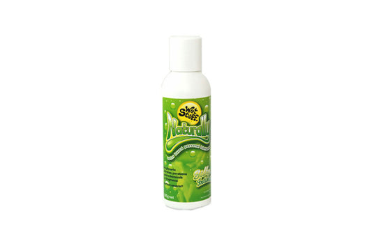 Wet Stuff Naturally - 125g Disk Top - Water Based Lubricant with Prebiotics - 125 gram Bottle