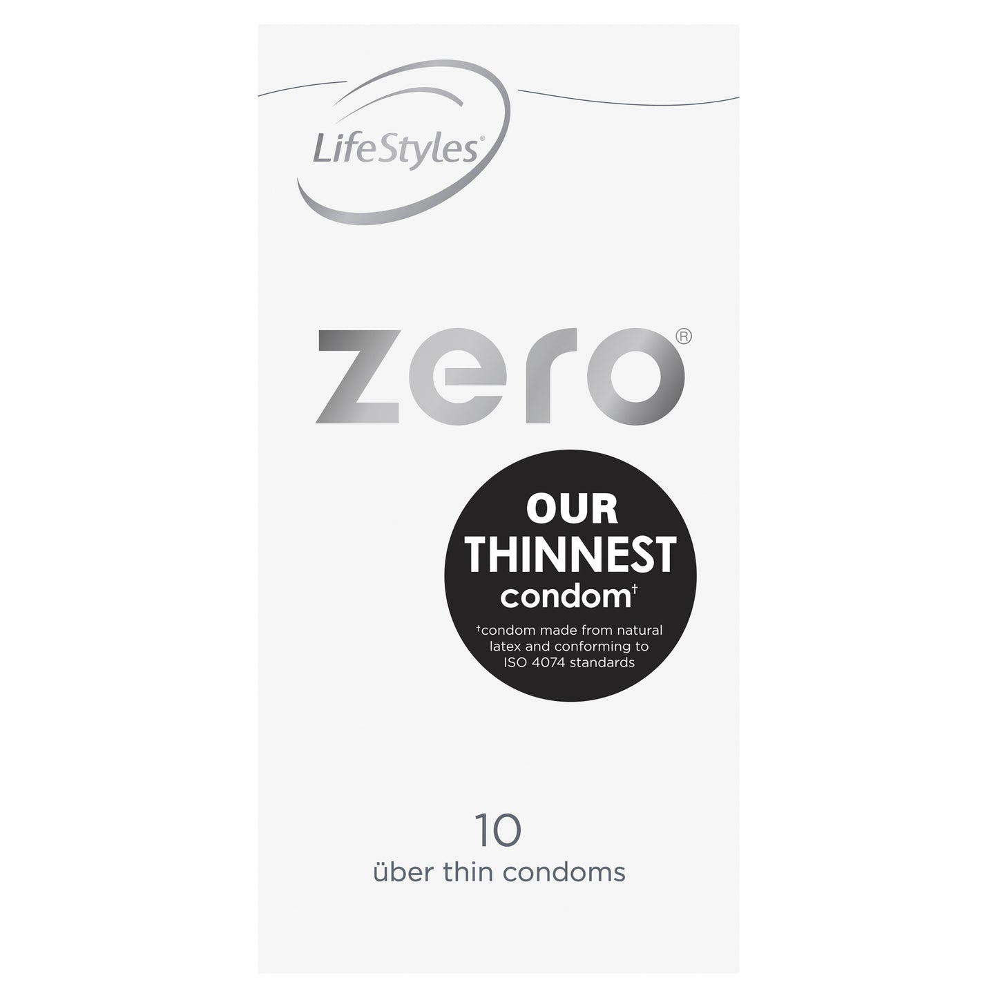 LifeStyles Zero 10 Condoms - Just for you desires