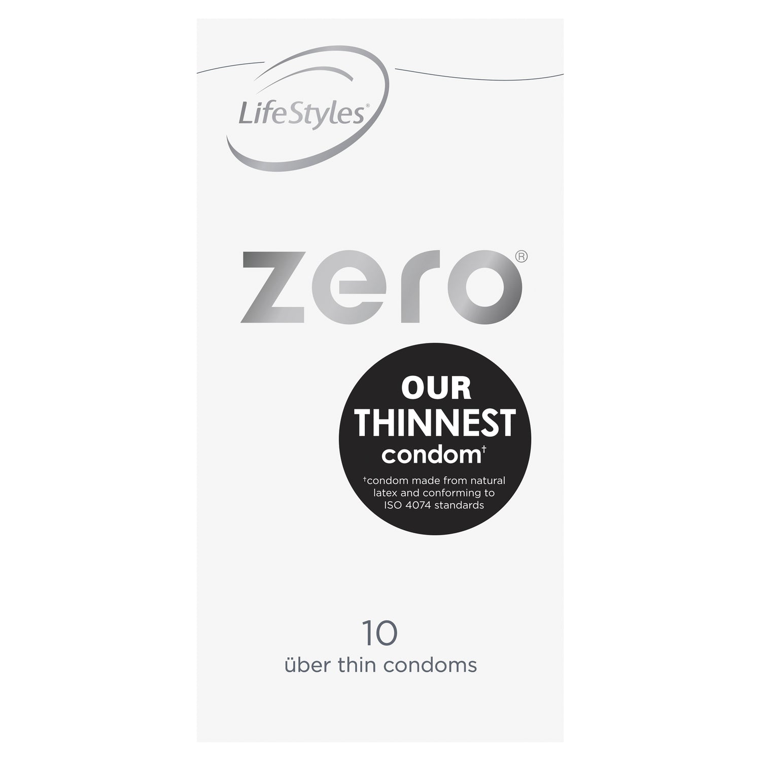 LifeStyles Zero 10 Condoms - Just for you desires