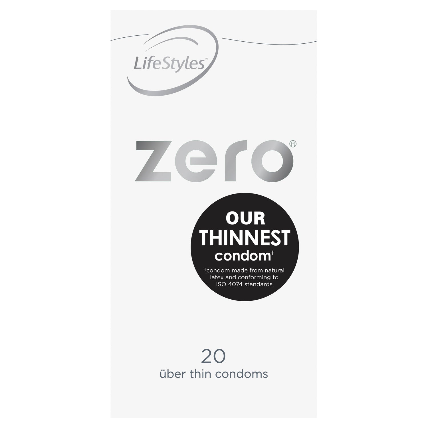 LifeStyles Zero 20 Condoms - Just for you desires