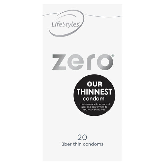 LifeStyles Zero 20 Condoms - Just for you desires