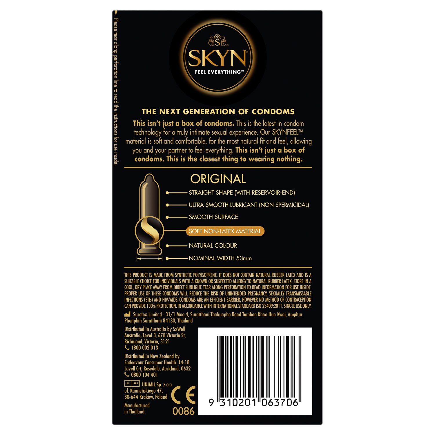 SKYN Original Condoms 20 Pc - Just for you desires