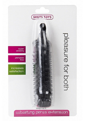 156452 - Elephant Vibrating Penis Extension - Just for you desires
