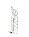 Elephant Vibrating Penis Extension - Clear - Just for you desires