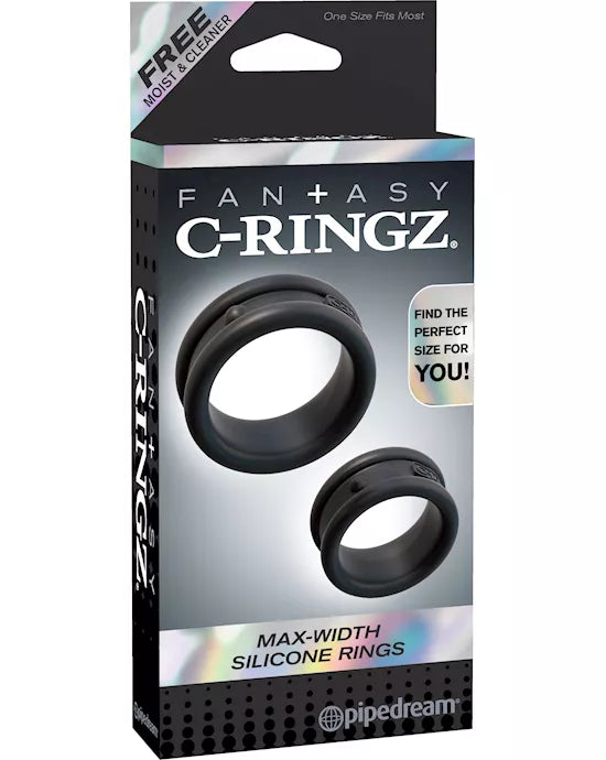 Fantasy C-Ringz Max-Width Silicone Rings - Just for you desires