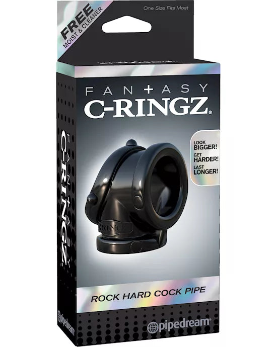 Fantasy C-Ringz Rock Hard Cock Pipe - Just for you desires