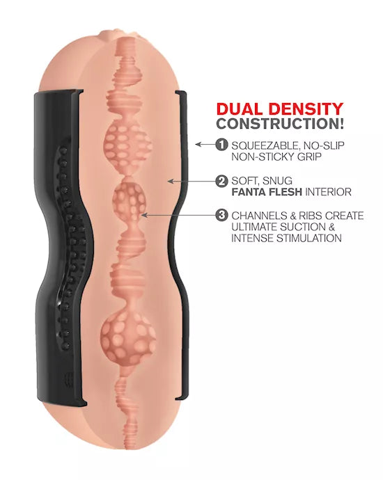 Pipedream Extreme Toyz Tight Grip Pussy & Ass Masturbator - Just for you desires