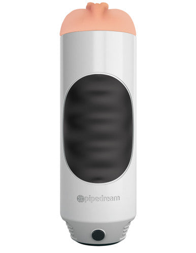 157290 - Pipedream Extreme Toyz Mega Grip Vibrating Stroker Pussy - Just for you desires