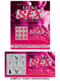 157444 - Lucky Sex Scratch Tickets - Just for you desires