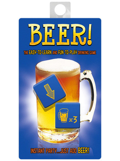 158263 - Large Beer Dice Game - Just for you desires