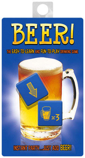 158263 - Large Beer Dice Game - Just for you desires