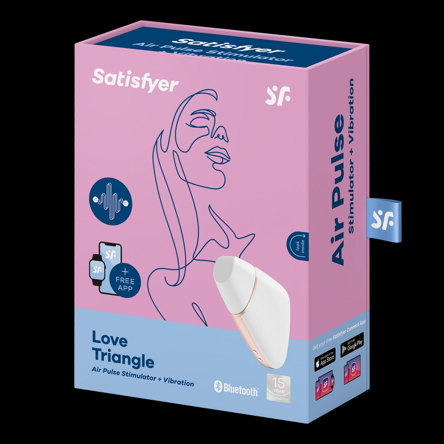 Satisfyer Love Triangle White