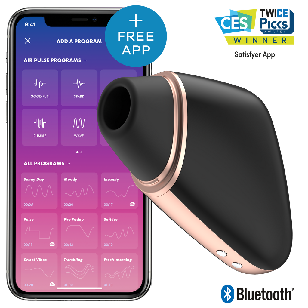 Satisfyer Love Triangle Black - Just for you desires