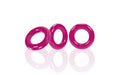Oxballs Willy Rings 3 Pack Stretchy Cockrings Hot Pink - Just for you desires
