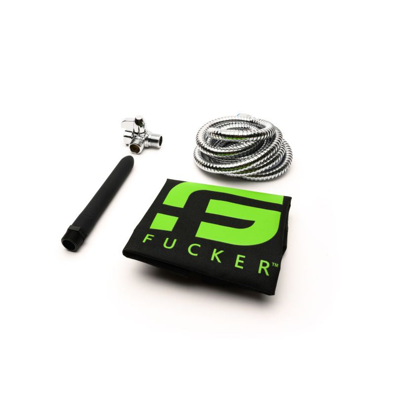 Sport Fucker Shower Kit Black 6in - Just for you desires