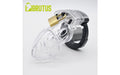 Brutus Alpha Chastity Cage Clear - Just for you desires