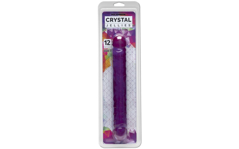 12 in Jr. Double Dong Purple - Just for you desires