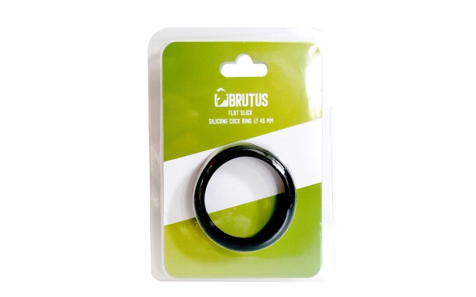 Brutus Flat Slick Cock Ring 45mm - Just for you desires