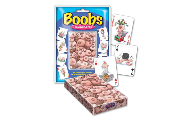 Boobs Playing Cards