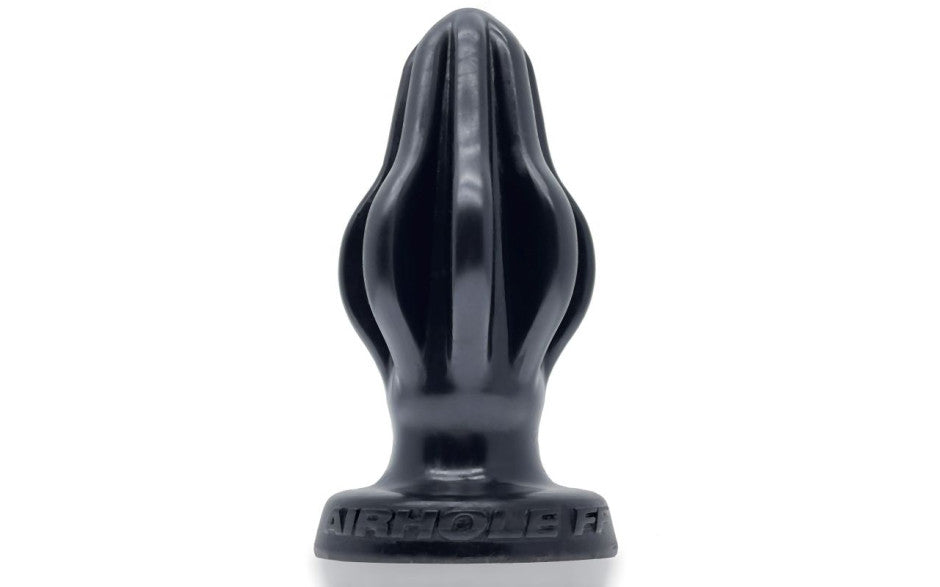 Airhole-2 Finned Buttplug Black - Just for you desires