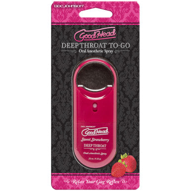 162698 - Goodhead Deep Throat Spray To-Go 33 Oz - Just for you desires