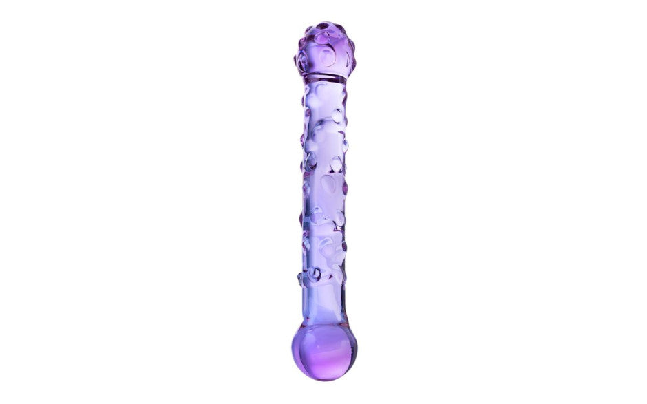 Sexus Glass Dildo Duo Pink 19.6cm - Just for you desires