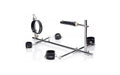 Master Series Imprisoned Metal Stockade With Dildo - Just for you desires