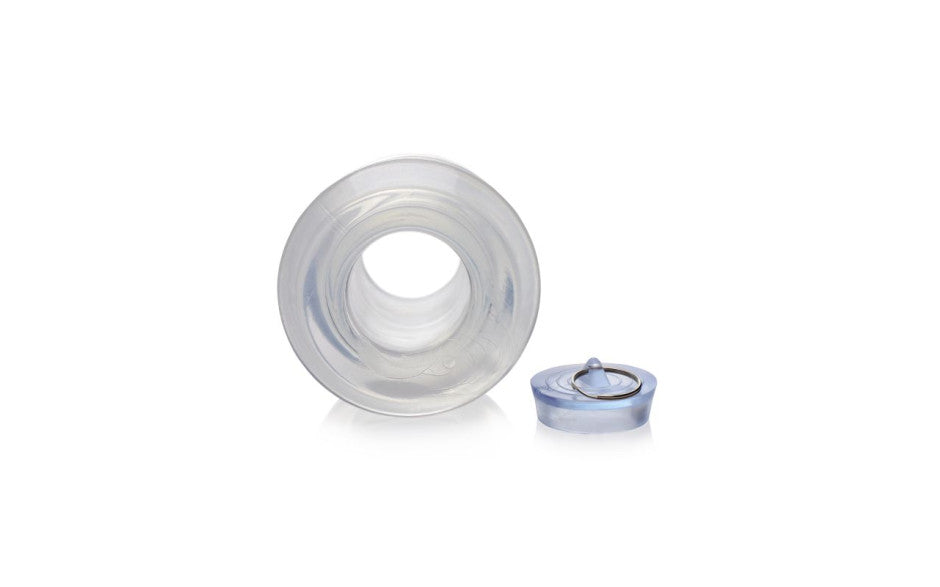 Ass Bung Clear Hollow Anal Dilator 4" X Large - Just for you desires