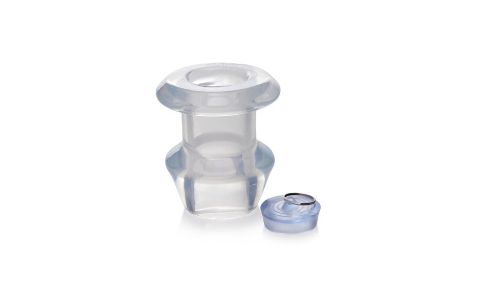 Ass Bung Clear Hollow Anal Dilator 4" X Large - Just for you desires