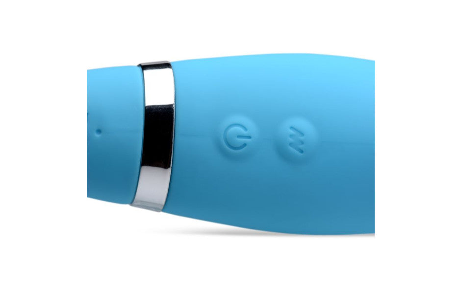 Mighty Rider 10X Strapless Strap-On Blue w Remote - Just for you desires