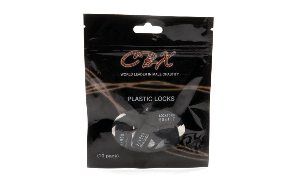 Cockcage Plastic Locks 10pc