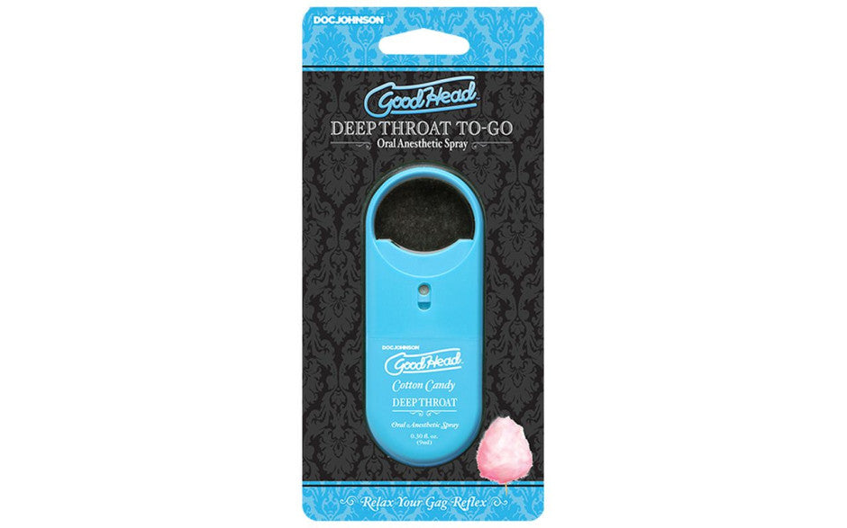 GoodHead ToGo Deep Throat Spray Cotton Candy 9ml - Just for you desires