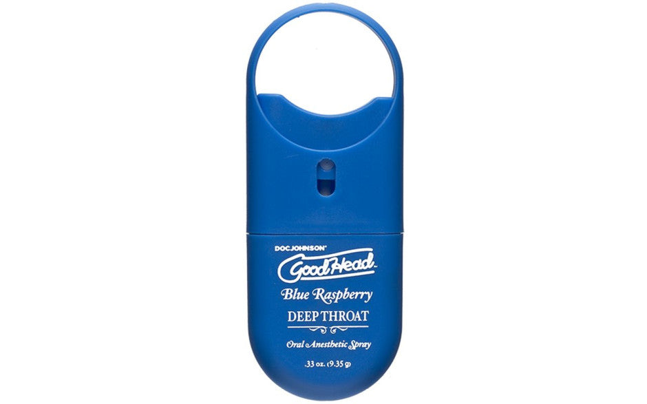 Good Head™ To Go Deep Throat Spray Blue Raspberry