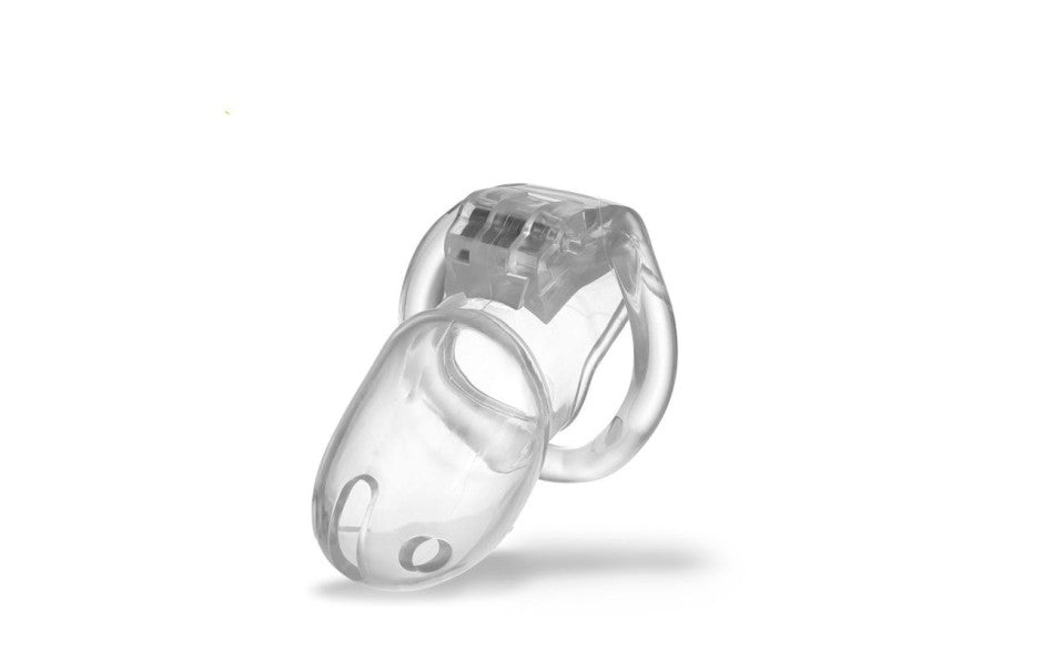 Brutus Stealth Chastity Cage Clear - Just for you desires