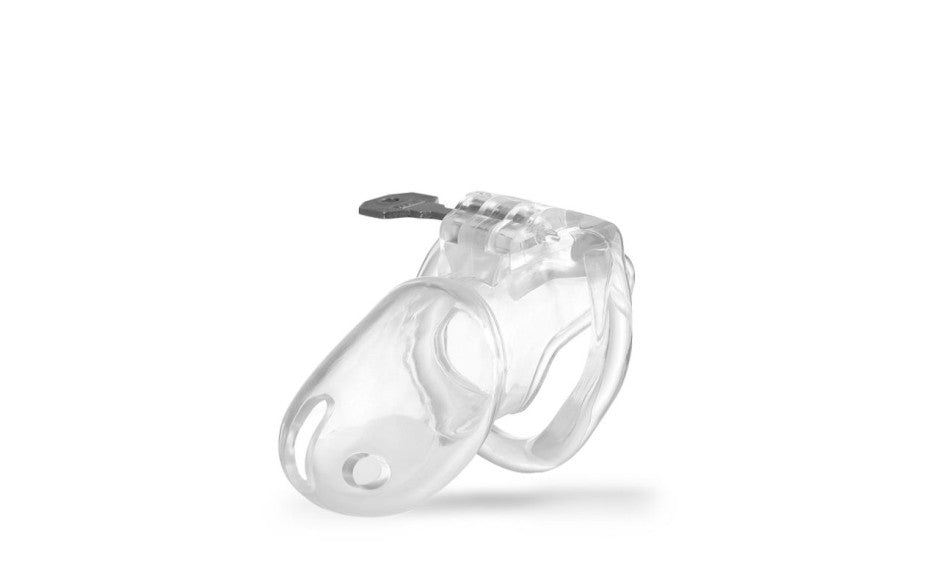 Brutus Stealth Chastity Cage Clear - Just for you desires