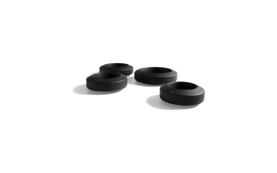 Brutus Big Bulge Silicone Cock Ring 4 Pc Set - Just for you desires
