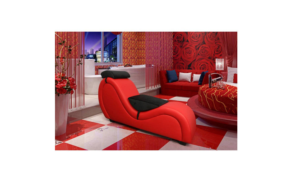 Kama Sutra Mebon Chaise Love Lounge Red