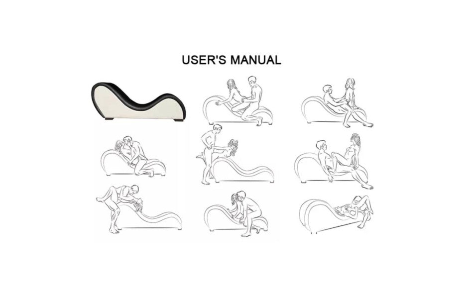 Kama Sutra Mebon Chaise Love Lounge Red - Just for you desires