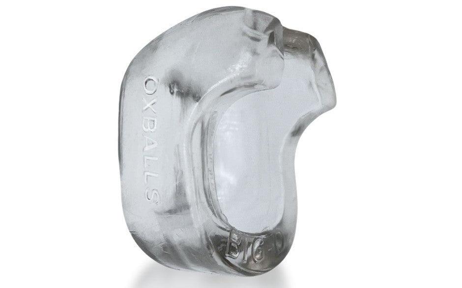 Oxballs Big D Bigger Bulge Cockring W/ Shaft Grippers Clear - Just for you desires