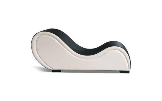 Kama Sutra Chaise Love Lounge 2 Tone Black/White - Just for you desires