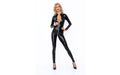 Power Wetlook Catsuit w Front Zipper - Just for you desires