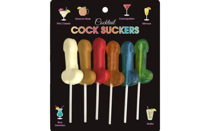 Cocktail Cock Suckers 6 Pc - Just for you desires