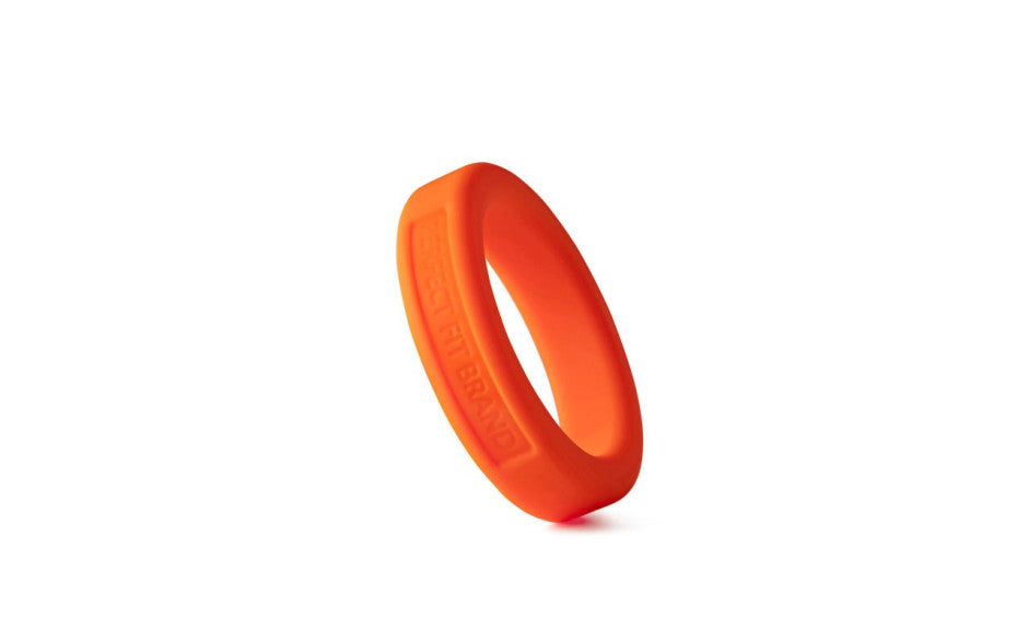 Classic Silicone Medium Stretch Penis Ring 36mm Orange - Just for you desires